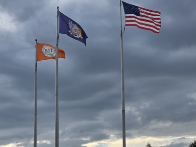 Flags: RIT, NY state, USA